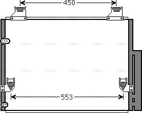 Ava Quality Cooling TO5563D - Condensatore, Climatizzatore autozon.pro