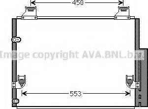 Ava Quality Cooling TO5563 - Condensatore, Climatizzatore autozon.pro