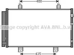 Ava Quality Cooling TO5646 - Condensatore, Climatizzatore autozon.pro