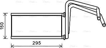 Ava Quality Cooling TO6714 - Scambiatore calore, Riscaldamento abitacolo autozon.pro