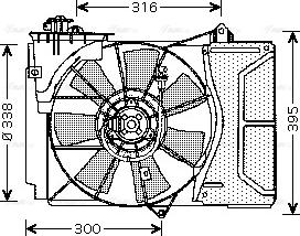 Ava Quality Cooling TO 7503 - Ventola, Raffreddamento motore autozon.pro