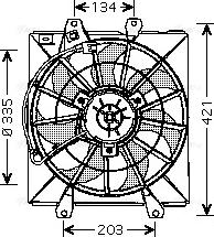 Ava Quality Cooling TO 7507 - Ventola, Raffreddamento motore autozon.pro