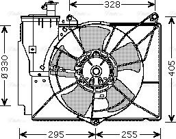 Ava Quality Cooling TO 7539 - Ventola, Raffreddamento motore autozon.pro