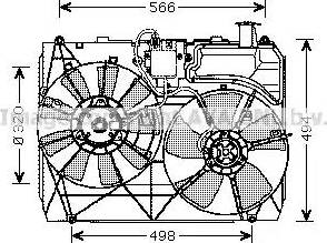 Ava Quality Cooling TO 7534 - Ventola, Raffreddamento motore autozon.pro