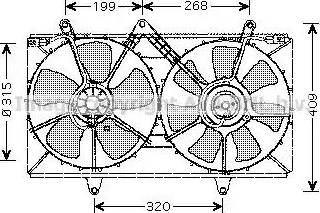 Ava Quality Cooling TO 7521 - Ventola, Raffreddamento motore autozon.pro