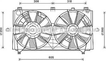 Ava Quality Cooling TO7613 - Ventola, Raffreddamento motore autozon.pro