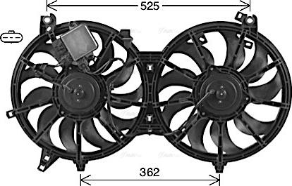 Ava Quality Cooling TO7762 - Ventola, Raffreddamento motore autozon.pro