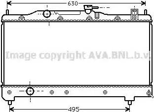 Ava Quality Cooling TOA2237 - Radiatore, Raffreddamento motore autozon.pro