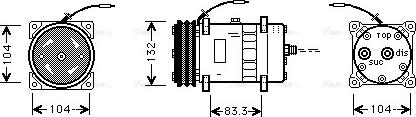 Ava Quality Cooling UVAK039 - Compressore, Climatizzatore autozon.pro