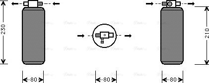 Ava Quality Cooling UVD032 - Essiccatore, Climatizzatore autozon.pro