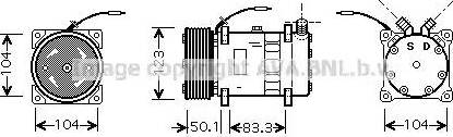 Ava Quality Cooling UVK116 - Compressore, Climatizzatore autozon.pro