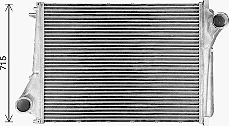 Ava Quality Cooling VL4111 - Intercooler autozon.pro