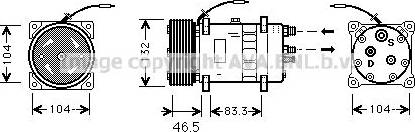 Ava Quality Cooling VLK026 - Compressore, Climatizzatore autozon.pro