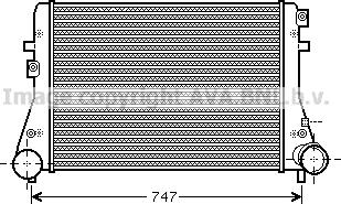 Ava Quality Cooling VN4306 - Intercooler autozon.pro