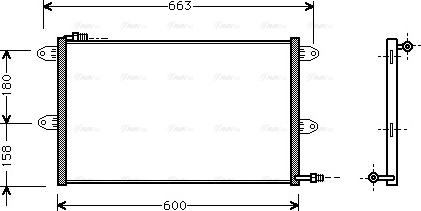 Ava Quality Cooling VN5144 - Condensatore, Climatizzatore autozon.pro