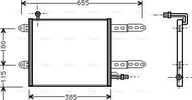 Ava Quality Cooling VN5150 - Condensatore, Climatizzatore autozon.pro