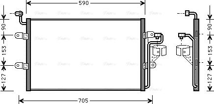 Ava Quality Cooling VN5181 - Condensatore, Climatizzatore autozon.pro