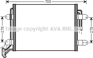 Ava Quality Cooling VN5291 - Condensatore, Climatizzatore autozon.pro