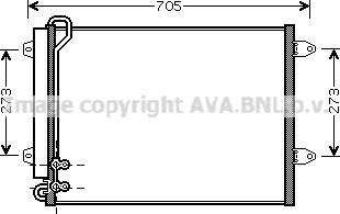 Ava Quality Cooling VN5225 - Condensatore, Climatizzatore autozon.pro