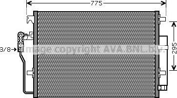 Ava Quality Cooling VN5277D - Condensatore, Climatizzatore autozon.pro