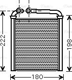 Ava Quality Cooling VN6256 - Scambiatore calore, Riscaldamento abitacolo autozon.pro