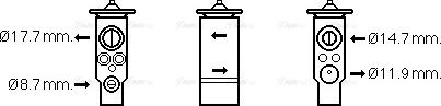 Ava Quality Cooling VN1366 - Valvola ad espansione, Climatizzatore autozon.pro