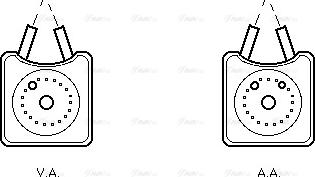 Ava Quality Cooling VN3147 - Radiatore olio, Olio motore autozon.pro