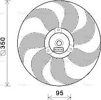 Ava Quality Cooling VN7511 - Ventola, Raffreddamento motore autozon.pro