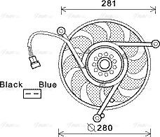 Ava Quality Cooling VN7531 - Ventola, Raffreddamento motore autozon.pro