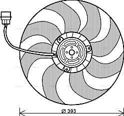 Ava Quality Cooling VN7526 - Ventola, Raffreddamento motore autozon.pro