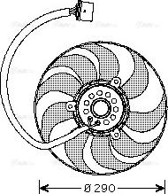 Ava Quality Cooling VN7520 - Ventola, Raffreddamento motore autozon.pro