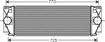 Ava Quality Cooling VNA4267 - Intercooler autozon.pro