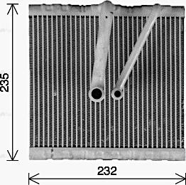 Ava Quality Cooling VNV425 - Evaporatore, Climatizzatore autozon.pro