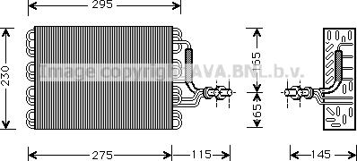 Ava Quality Cooling VNV171 - Evaporatore, Climatizzatore autozon.pro