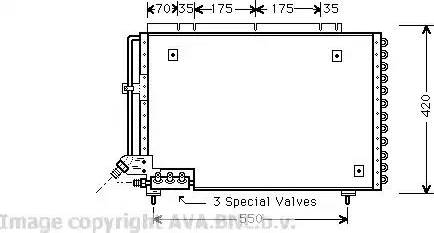 Ava Quality Cooling VO 5082 - Condensatore, Climatizzatore autozon.pro