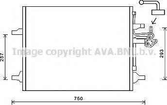 Ava Quality Cooling VO5166 - Condensatore, Climatizzatore autozon.pro