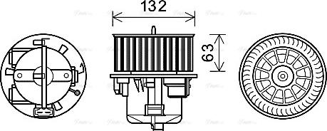 Ava Quality Cooling VO8179 - Ventilatore abitacolo autozon.pro