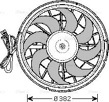 Ava Quality Cooling VO 7507 - Ventola, Raffreddamento motore autozon.pro