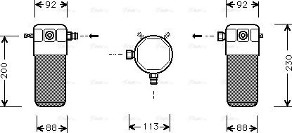 Ava Quality Cooling VO D099 - Essiccatore, Climatizzatore autozon.pro