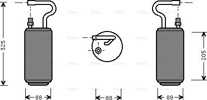 Ava Quality Cooling VO D097 - Essiccatore, Climatizzatore autozon.pro