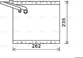 Ava Quality Cooling VOV157 - Evaporatore, Climatizzatore autozon.pro