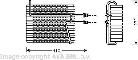 Ava Quality Cooling VO V103 - Evaporatore, Climatizzatore autozon.pro