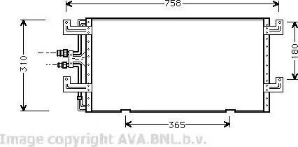 Ava Quality Cooling VW 5145 - Condensatore, Climatizzatore autozon.pro