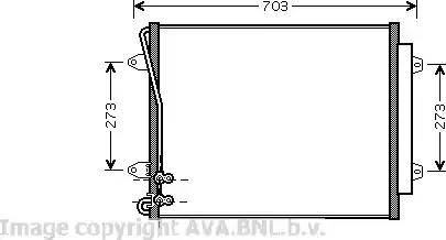 Ava Quality Cooling VW 5226 - Condensatore, Climatizzatore autozon.pro