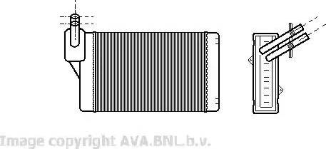 Ava Quality Cooling VW 6060 - Scambiatore calore, Riscaldamento abitacolo autozon.pro