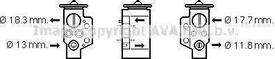 Ava Quality Cooling VW1311 - Valvola ad espansione, Climatizzatore autozon.pro