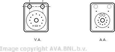 Ava Quality Cooling VW3093 - Radiatore olio, Olio motore autozon.pro