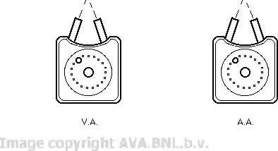 Ava Quality Cooling VW 3106 - Radiatore olio, Olio motore autozon.pro