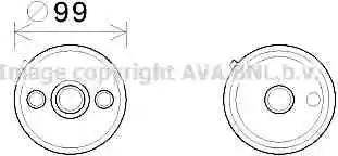 Ava Quality Cooling VW3358 - Radiatore olio, Cambio automatico autozon.pro