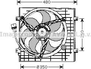 Ava Quality Cooling VW 7506 - Ventola, Raffreddamento motore autozon.pro